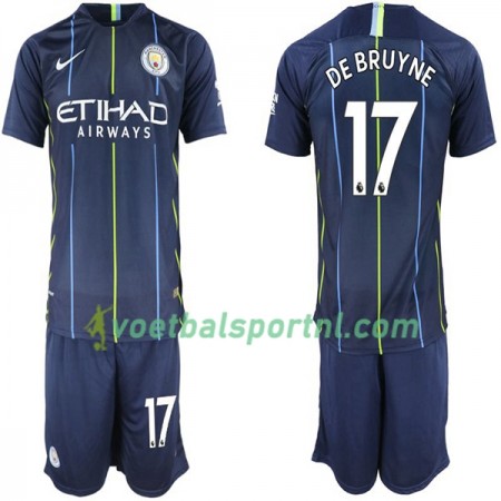 Manchester City De Bruyne 17 Kind Uit Tenue 2018-19